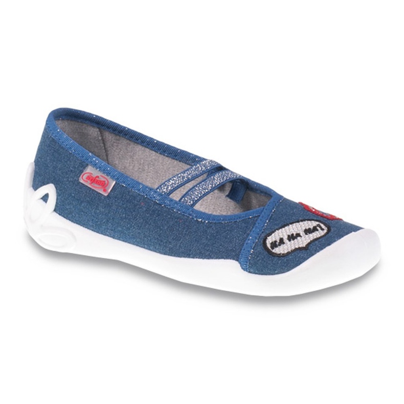 Befado children's shoes 116Y233 navy blue