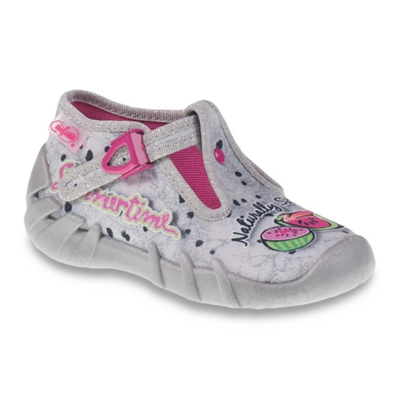Befado children's shoes 110P317 pink grey