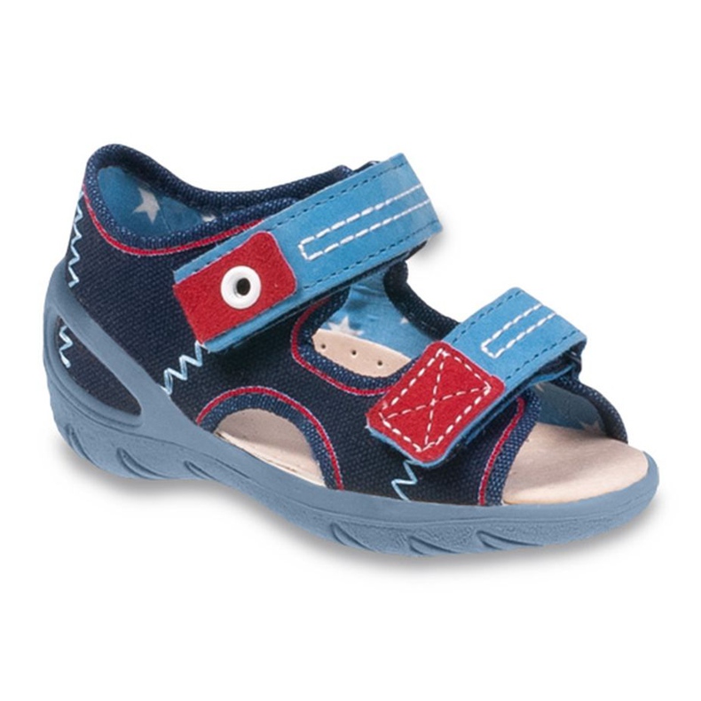 Befado children's shoes pu 065P112 navy blue