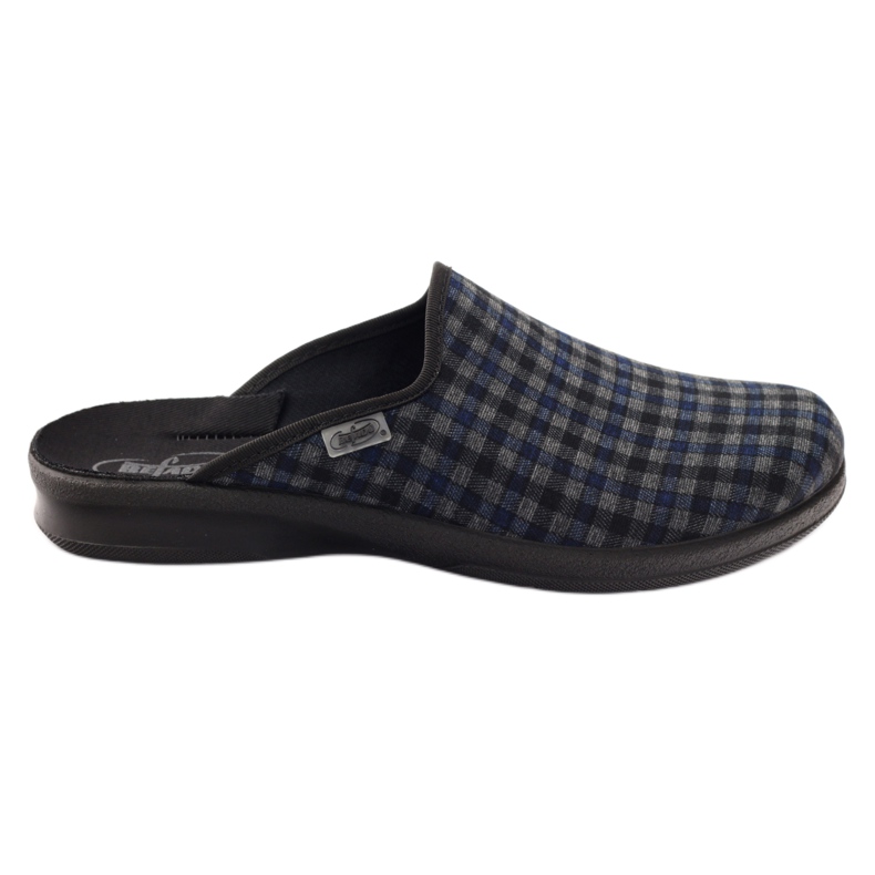 Befado men's shoes pu 548M009 grey navy blue