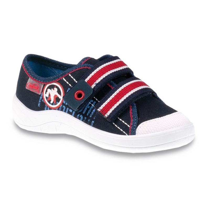 Befado children's shoes 672Y058 navy blue