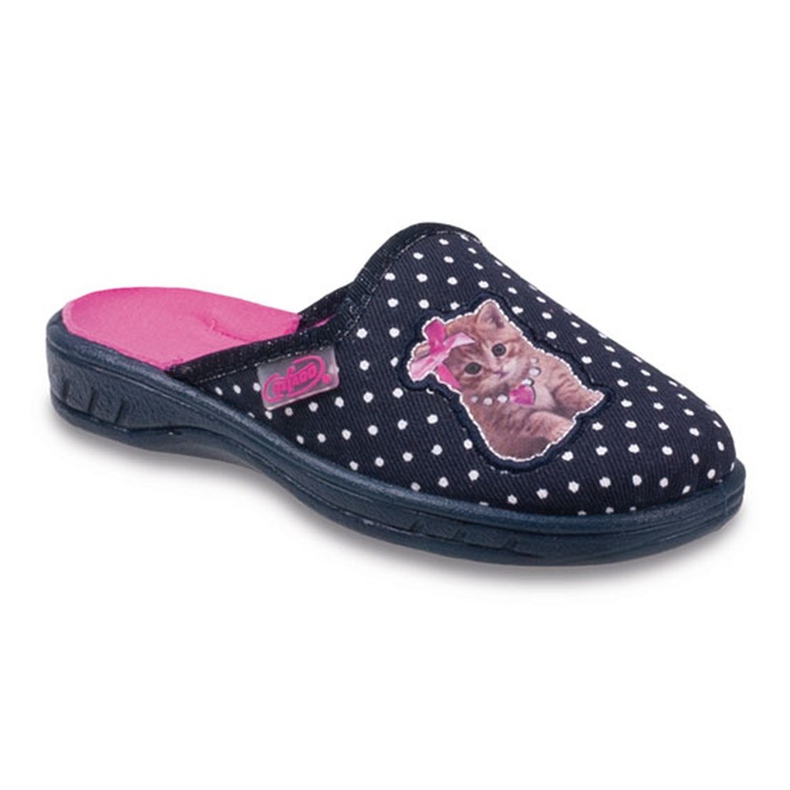 Befado children's shoes pu 707X370 pink navy blue