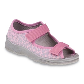 Befado children's shoes 969X092 pink grey