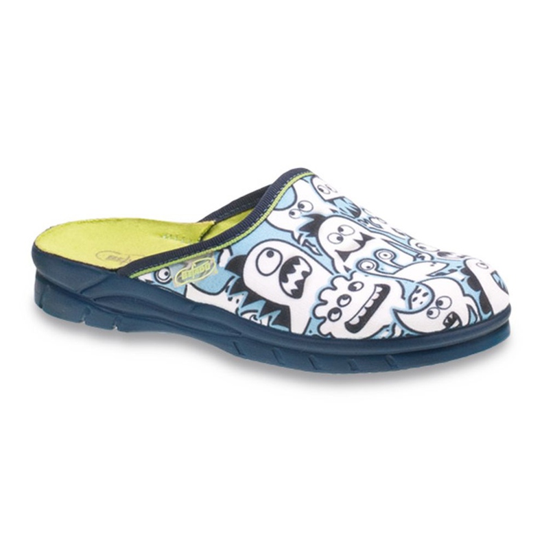 Befado children's shoes coloring pattern 708X004 blue