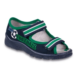 Befado children's shoes 969X078 navy blue green