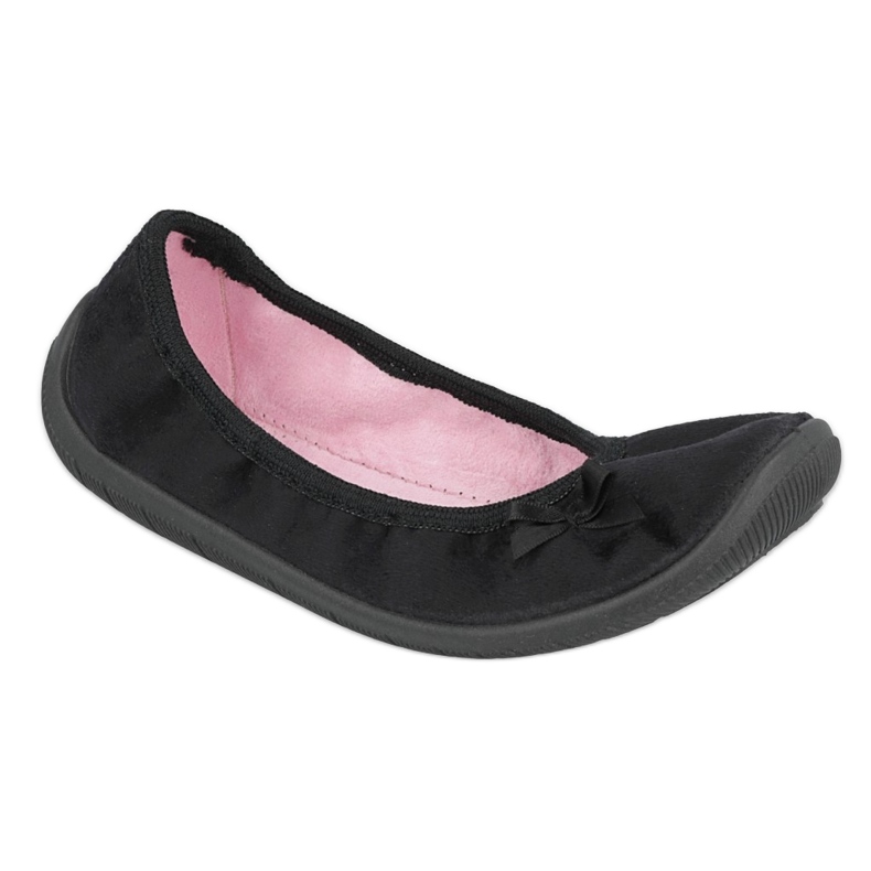 Befado children's ballerinas with a bow 980x070 black Befado children's ballerinas with a bow 980x070 black