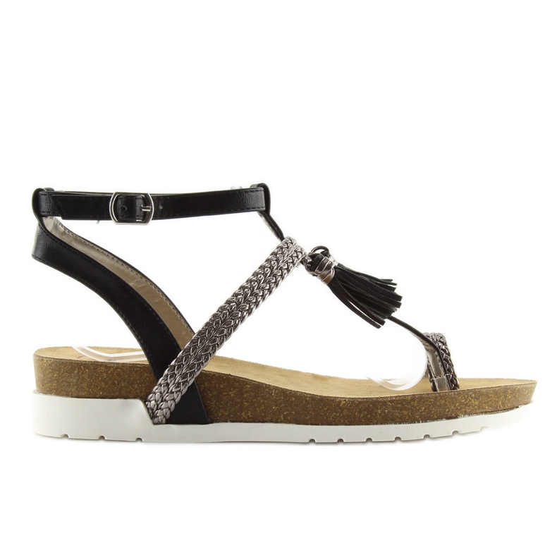 Black sandals K1717301 negro