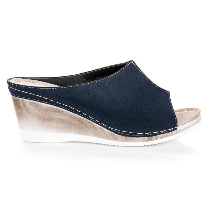 Vinceza wedge sandals blue