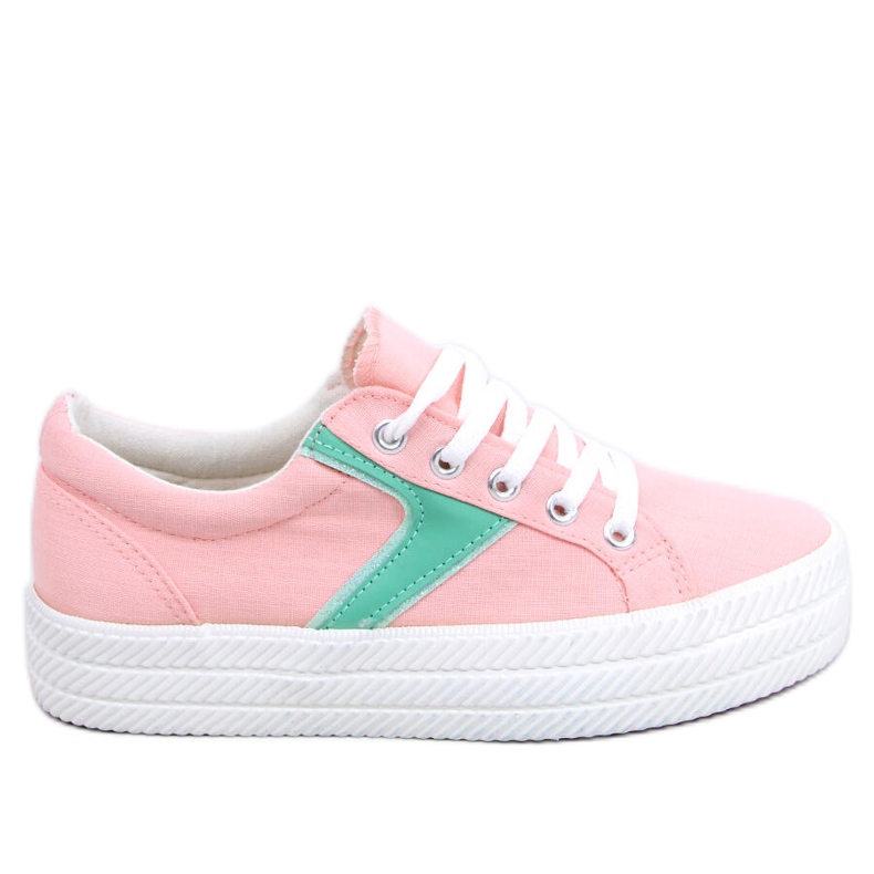 BM Pink High-soled sneakers K1831401 Rosa