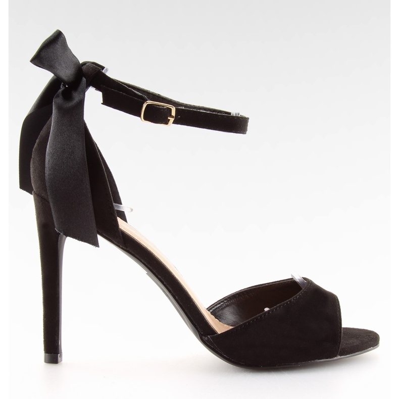 Black sandals on a high heel Z921-7SA-2 black