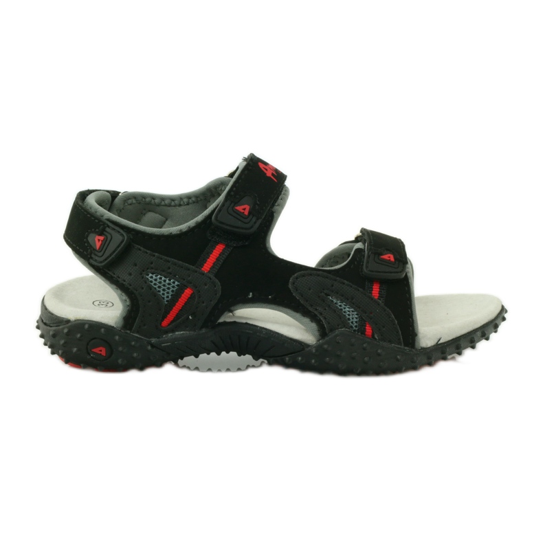 American Club Sandals with an American 5267 leather insert black