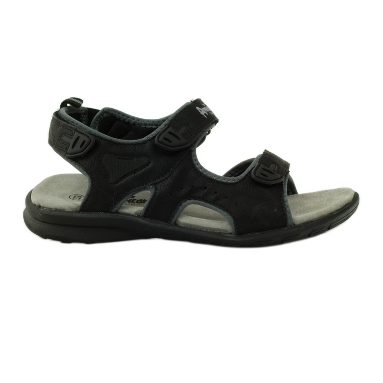 American Club Sandals with an American 1906 leather insert black