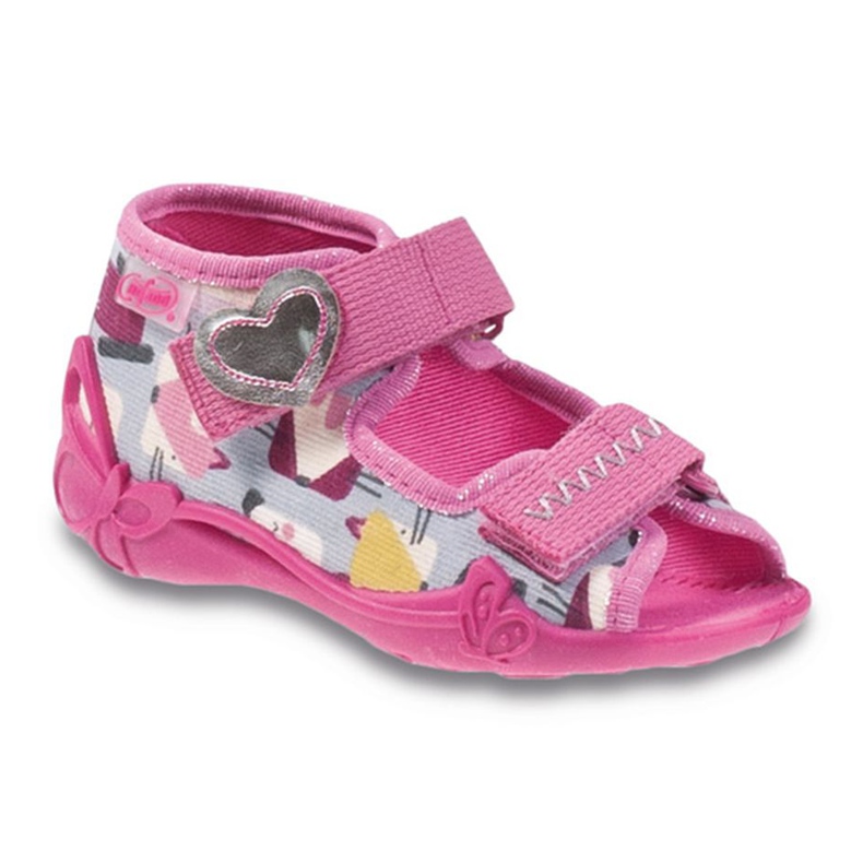 Befado children's shoes 242P071 pink Befado children's shoes 242P071 pink