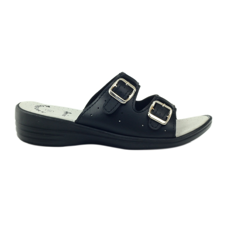 American Club Comfortable medical slippers American 2/2018 black American Club Comfortable medical slippers American 2/2018 black