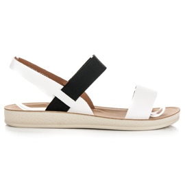 Sandals with a vinceza rubber white