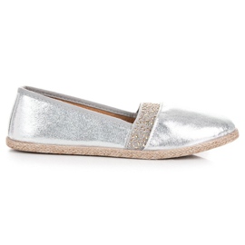 Silver mckeylor espadrilles grey