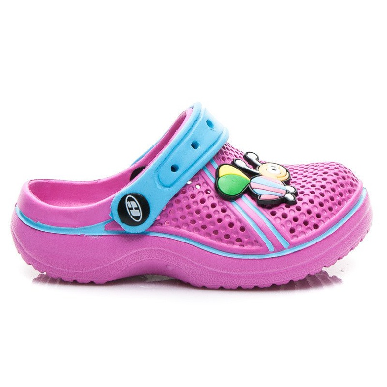 Hasby A'LA crocsy slippers pink