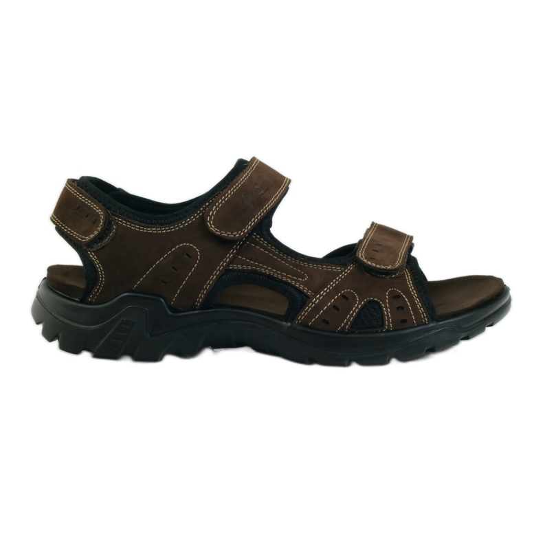 American Club American leather men's sports sandals brown American Club American leather men's sports sandals brown