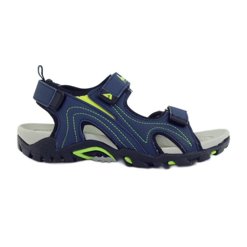 American Club American sandals children's shoes foam insole navy blue