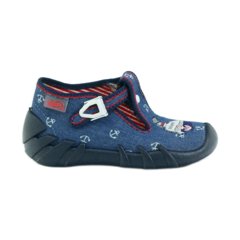 Befado children's shoes 110p311 slippers navy blue Befado children's shoes 110p311 slippers navy blue