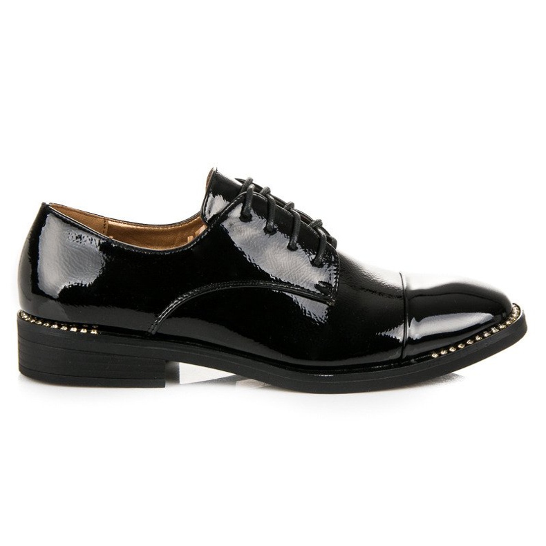 Primavera Women's lacquered shoes black