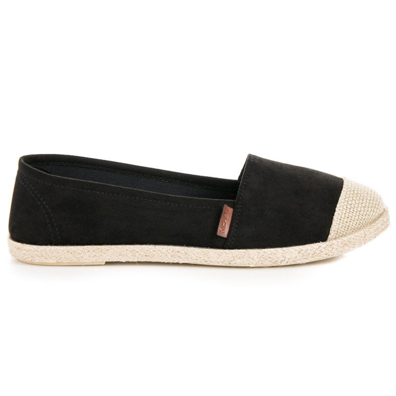 McKey Black Suede Espadrilles