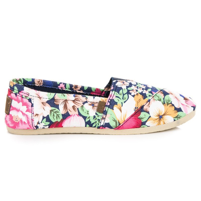 McKey Light espadrilles with flowers multicolored