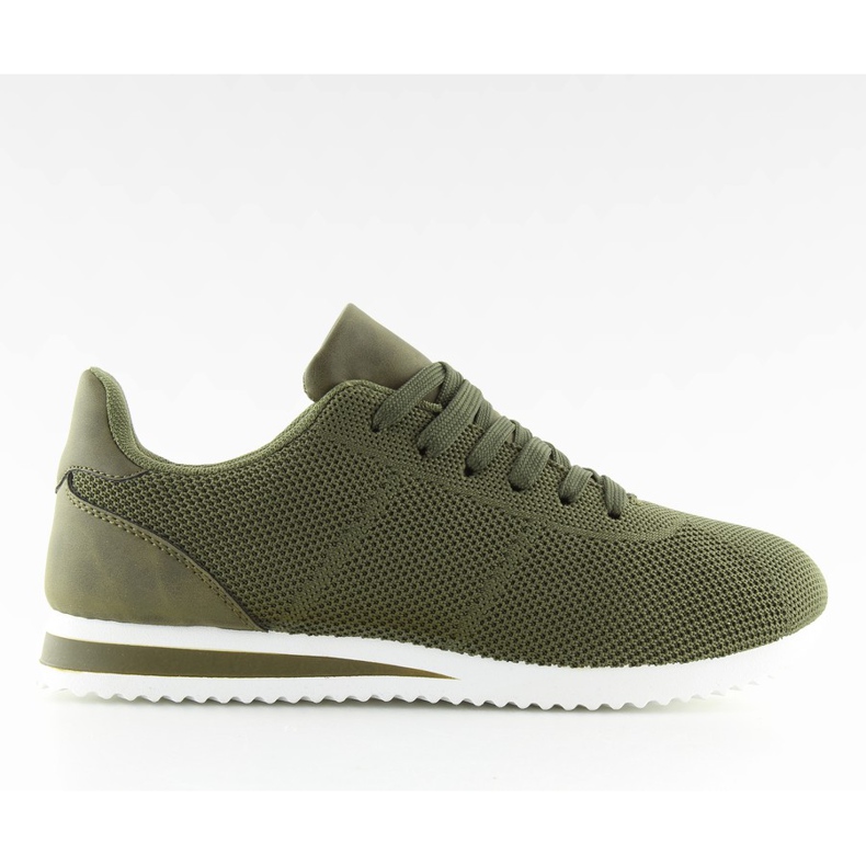 Green women's sports shoes BM1973 Blackishgreen