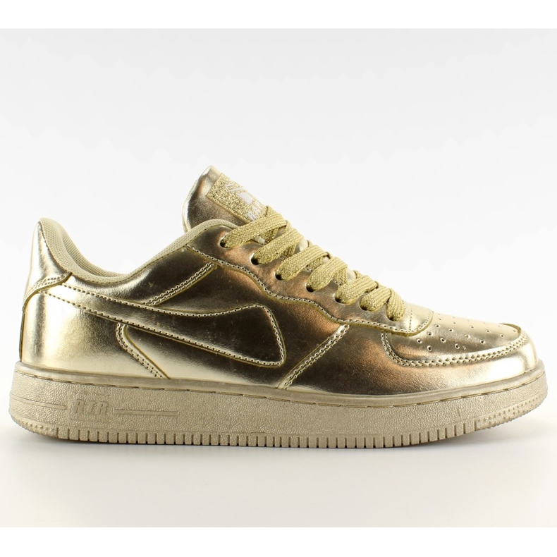 Sports shoes crazy colors B731 Gold golden