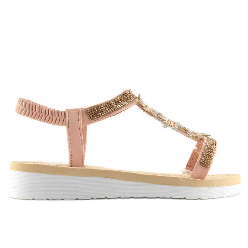 Pink women's sandals WSJ-49 pink
