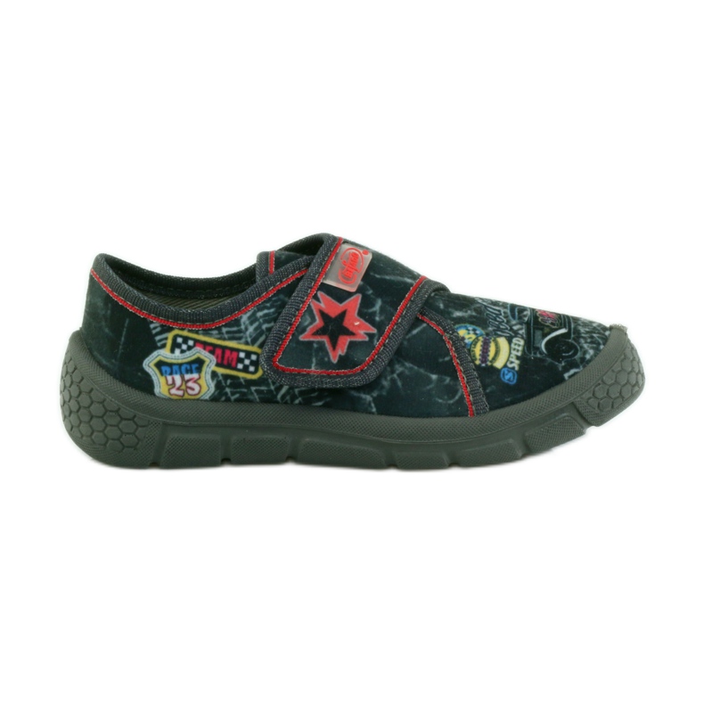 Befado children's shoes slippers sneakers 537x011 red black