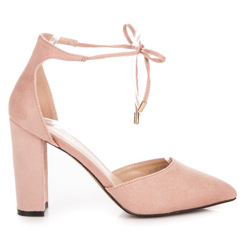 Seastar Pink sandals with a binding