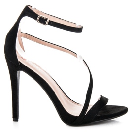 Seastar Elegant high heel sandals black Seastar Elegant high heel sandals black