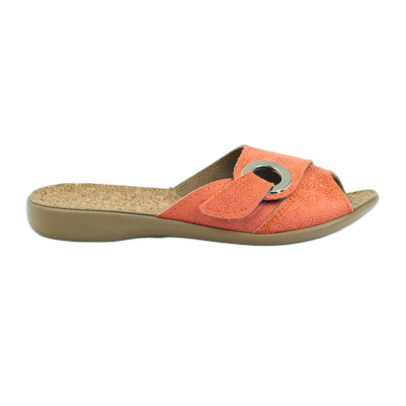 Befado 265d006 Velcro slippers orange Befado 265d006 Velcro slippers orange