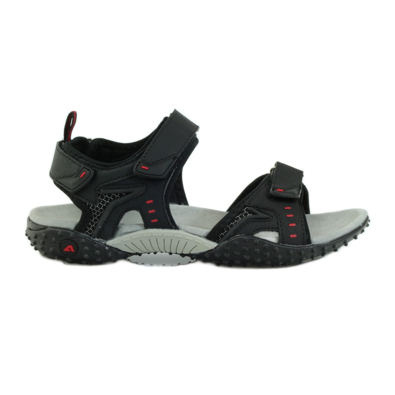 American Club Sandals with an American 1715 leather insert black