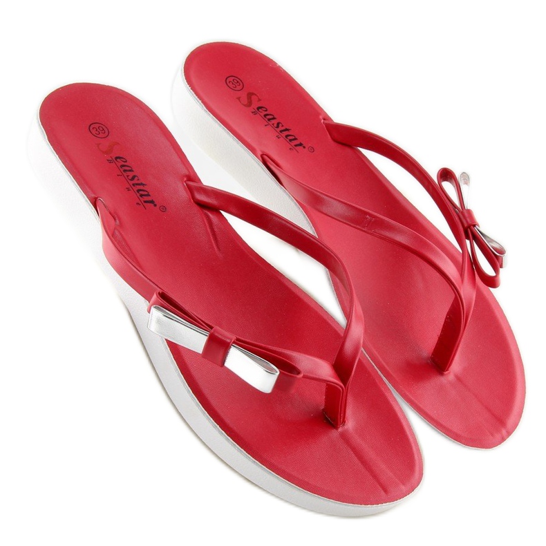 Red flip-flops NK15P Red
