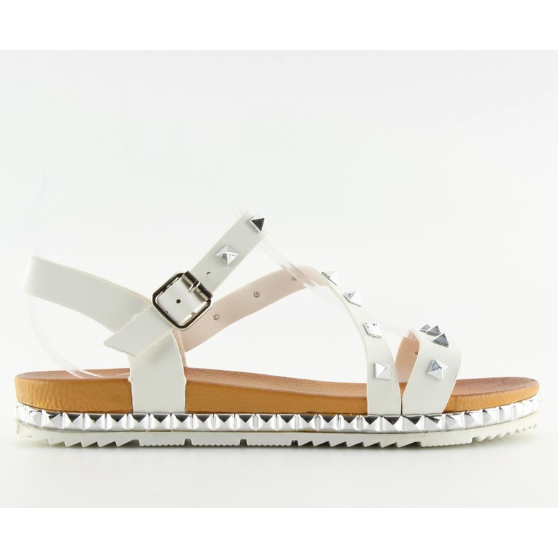 White women's sandals WSJ-51 White White women's sandals WSJ-51 White