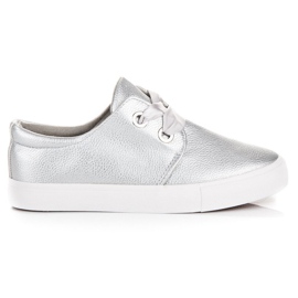 Seastar Silver tied sneakers grey