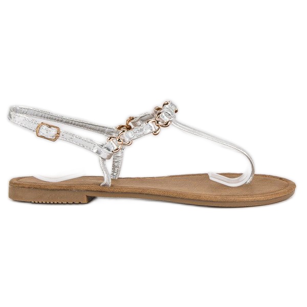 Comer Sandals Fastened With A Buckle grey