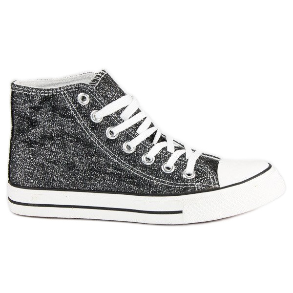 Women's high sneakers grey