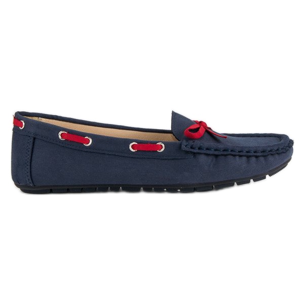 Tullo Stylish suede loafers blue