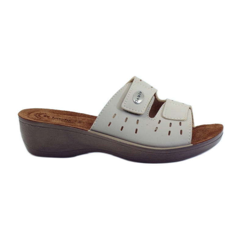 Velcro wedge Inblu PL029 beige