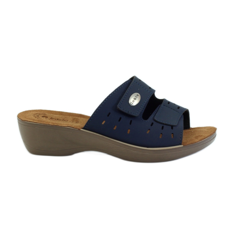 Velcro wedge Inblu PL029 navy blue
