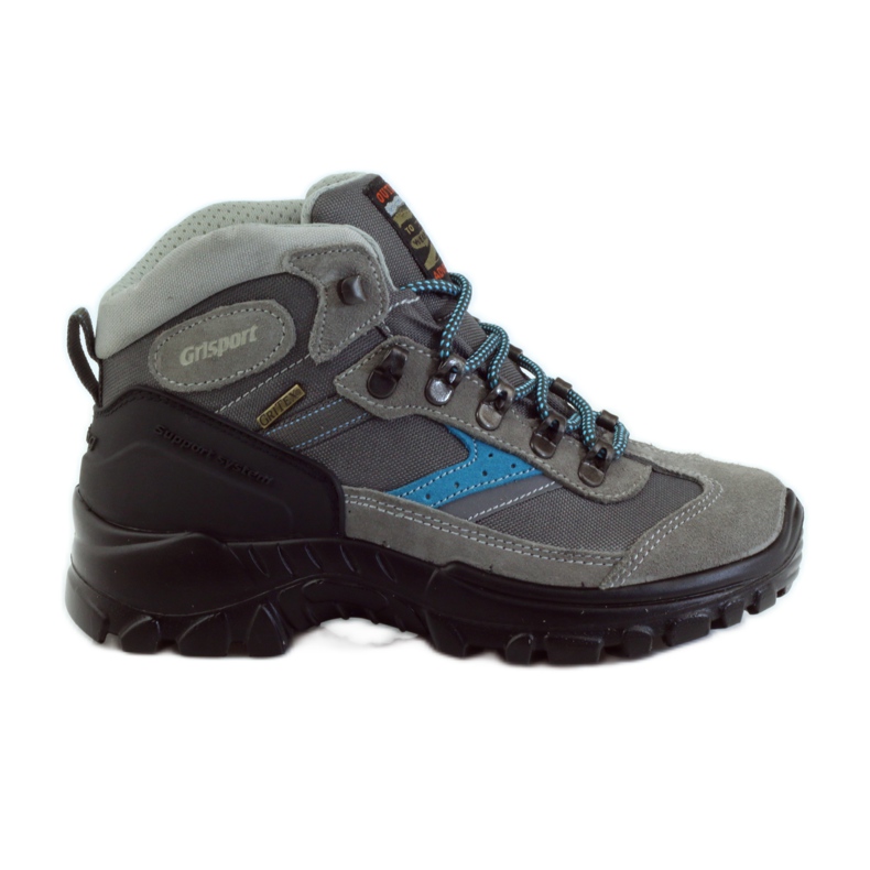 Grisport trekking shoes black blue grey