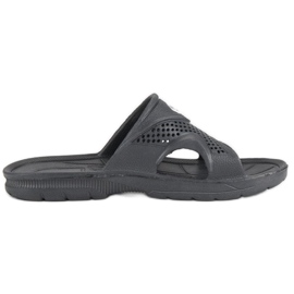 Hasby Gray rubber slippers grey
