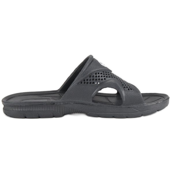 Hasby Gray rubber slippers grey