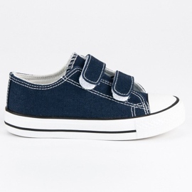 Children's Velcro sneakers navy blue Children's Velcro sneakers navy blue