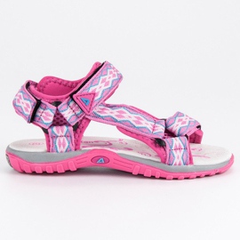American Club American Velvet Sandals pink American Club American Velvet Sandals pink
