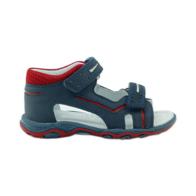 Velcro sandals Bartek 31825 navy blue red Velcro sandals Bartek 31825 navy blue red