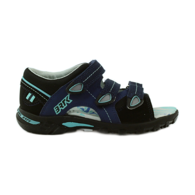 Bartek comfortable sandals children's Velcro 36106 navy blue